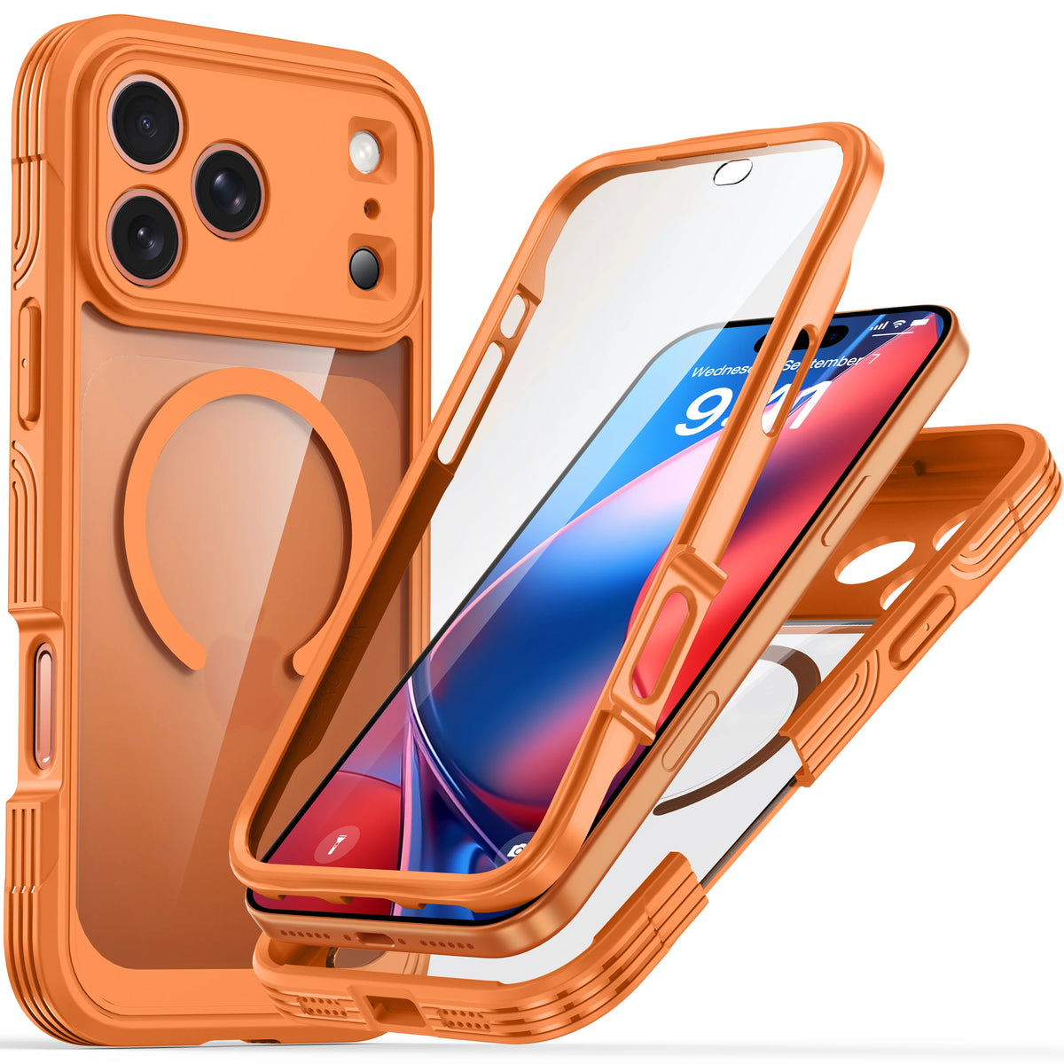 Premium Transparent Magnetic Case for iPhone 18 Pro Max