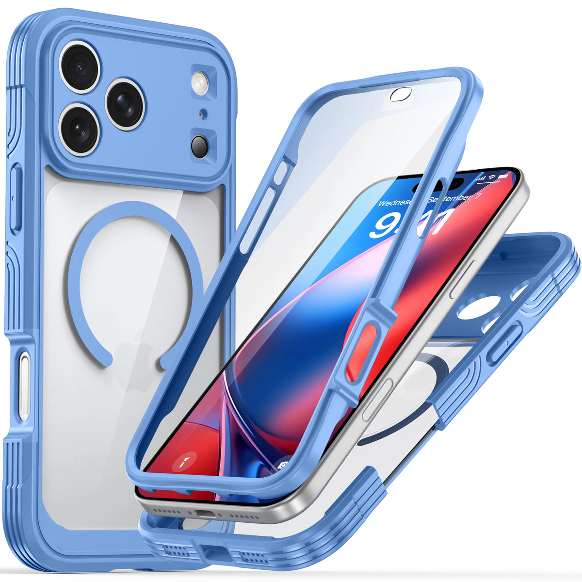 Premium Transparent Magnetic Case for iPhone 18 Pro Max