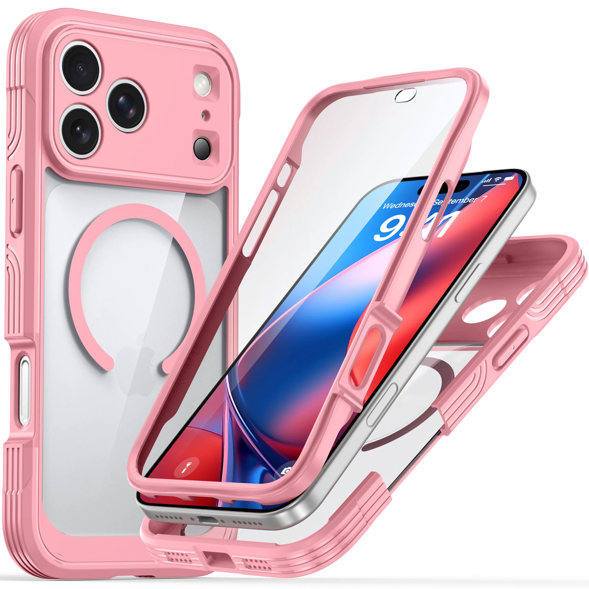 Premium Transparent Magnetic Case for iPhone 18 Pro Max