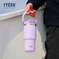 TYESO 600/900/1200ML Travel Coffee Mug Stainless Steel Double Walled Vacuum Water Bottle Tumbler Thermo Bottle Insulated Cup