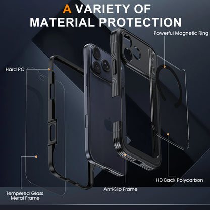 Premium Transparent Magnetic Case for iPhone 18 Pro Max