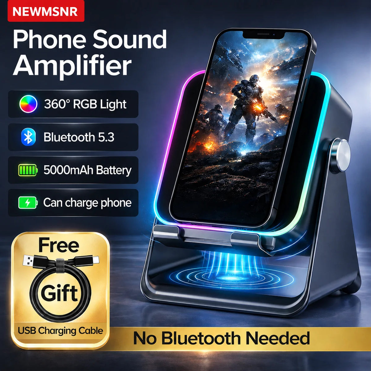 LuxSound Portable Bluetooth Speaker
