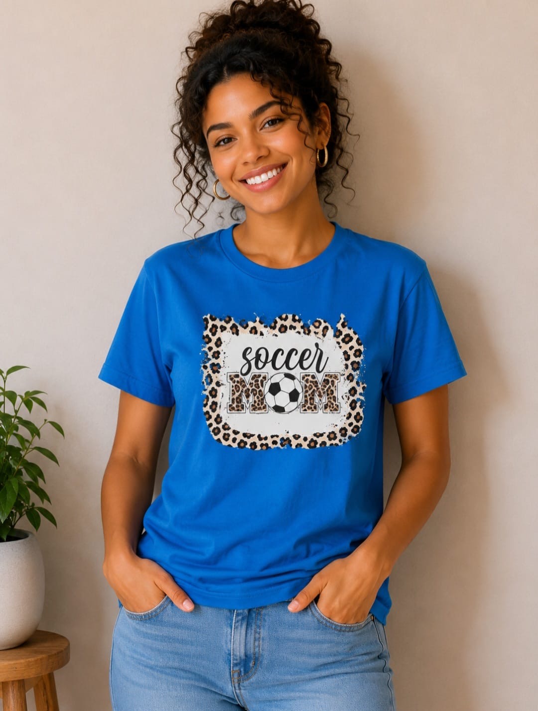 Soccer Mom Leopard SIZE (S)