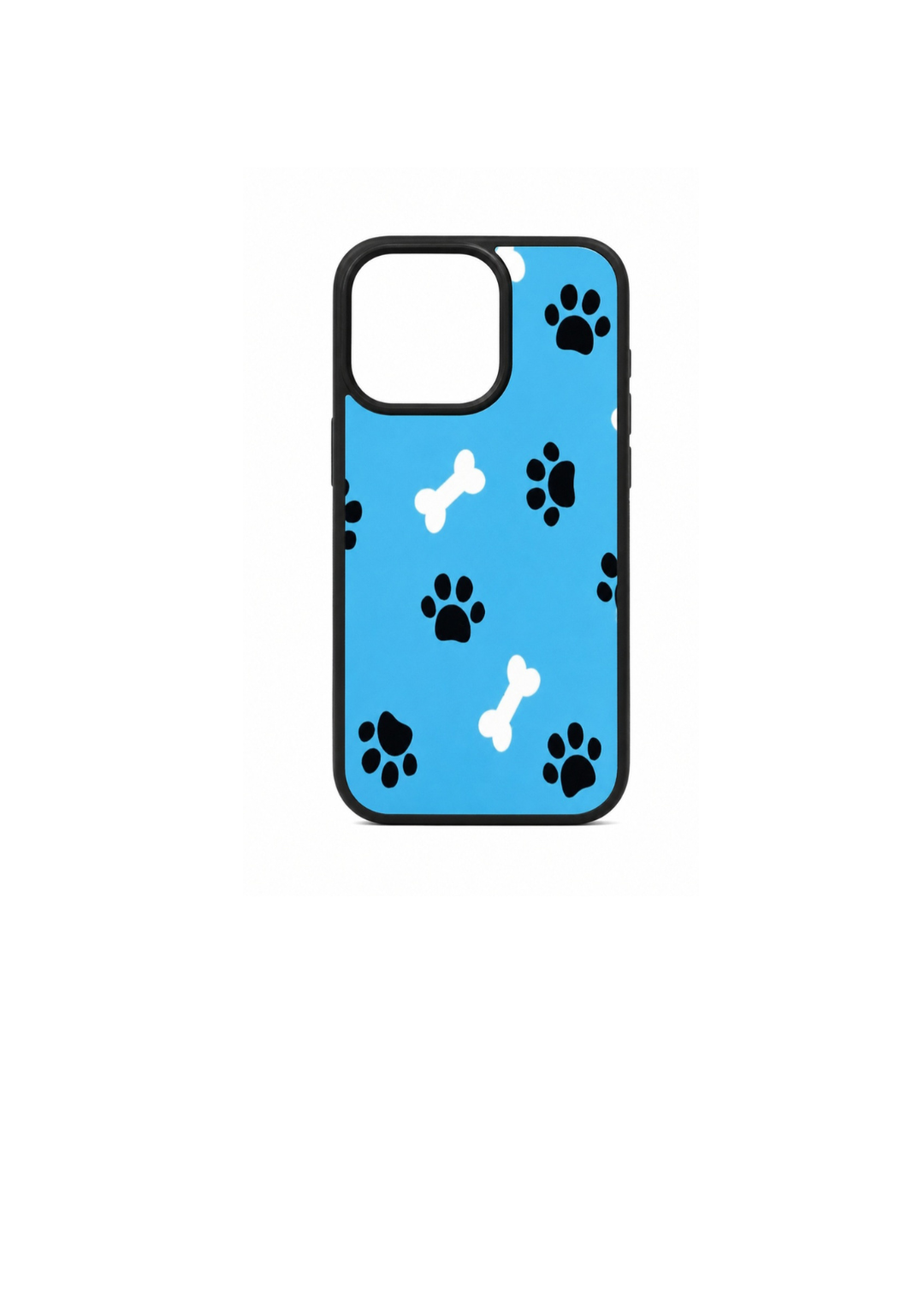 Cute Dog Paw iPhone 15 Pro Case – Shockproof Protective Cover