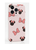 Pink Cute Minnie Bow Phone Case Slim &amp; Protective Cover. iPhone CASE 16 PRO
