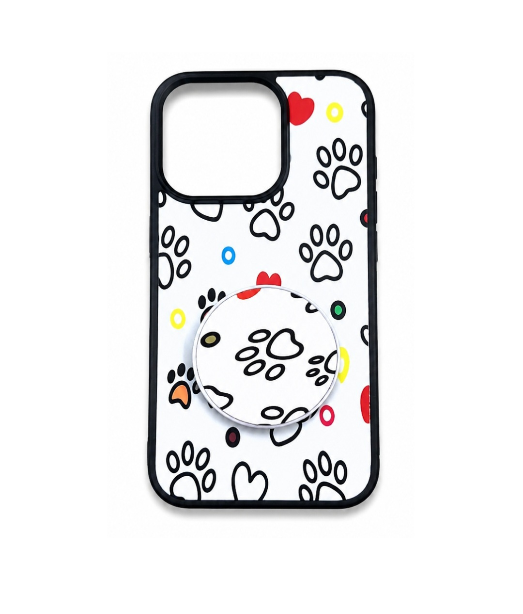 iPhone 15 Pro Cute Paw Print Phone Case Phone